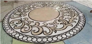 Latest Design Marble Waterjet Medallion Mosaic