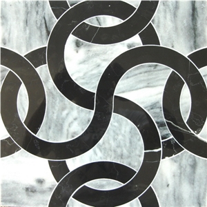 Latest Design Waterjet Bathroom Mosaic Pattern