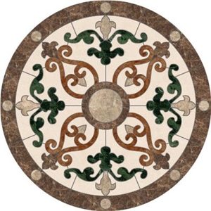 Latest Marble Waterjet Rosettes Medallions Latest Marble Waterjet Rosettes Medallions