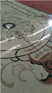 Marble Decorative Waterjet Floor Medallions