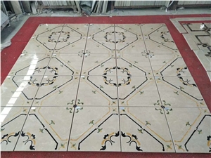 Marble Floor Design Waterjet Decorative Medallions
