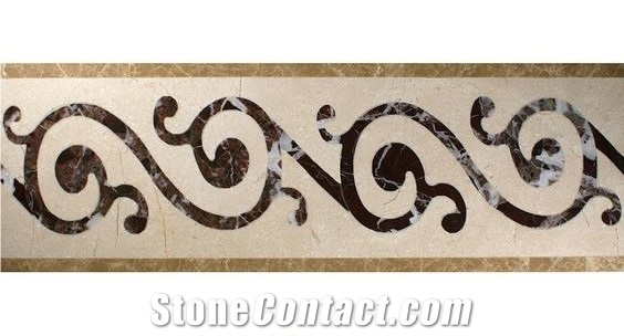 Marble Floor Design Waterjet Decorative Medallions