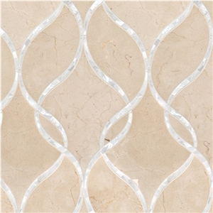 Marble Mosaic Design Waterjet Pattern Mosaic