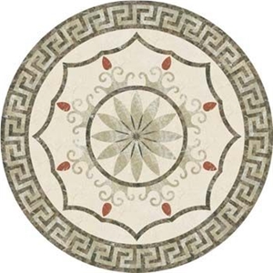 New Design Waterjet Cut Medallions