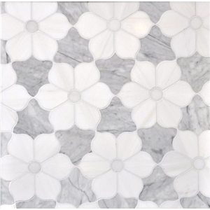 New Marble Mosaic Bathroom Floor Pattern Mosaic