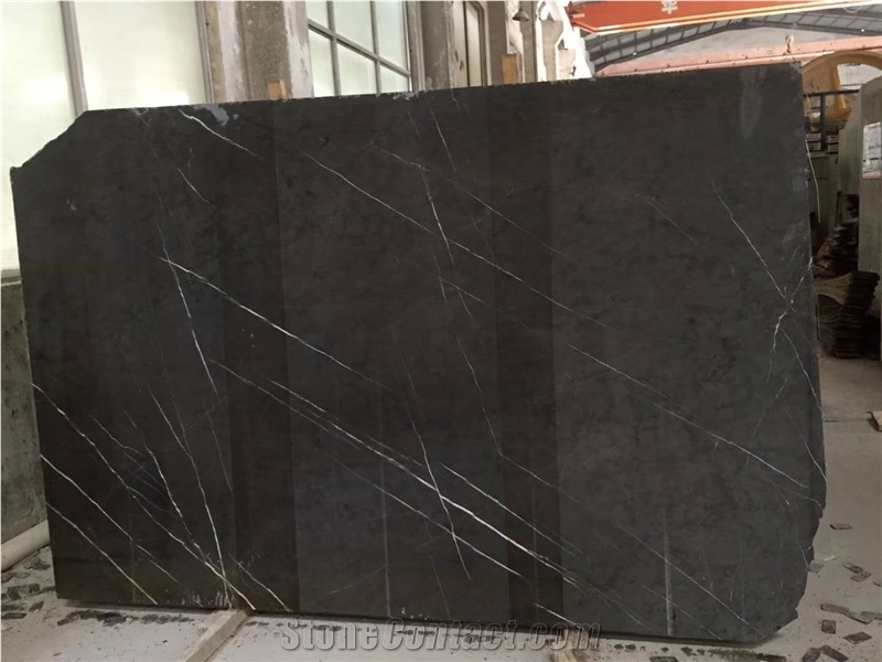 Pietra Grey Marble Slabs Wall Tiles