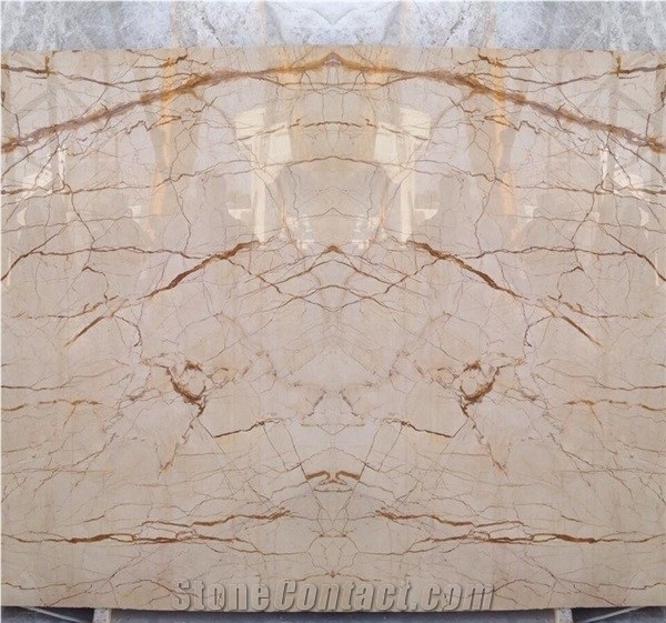 Sofitel Gold Marble Slabs Polished Tiles