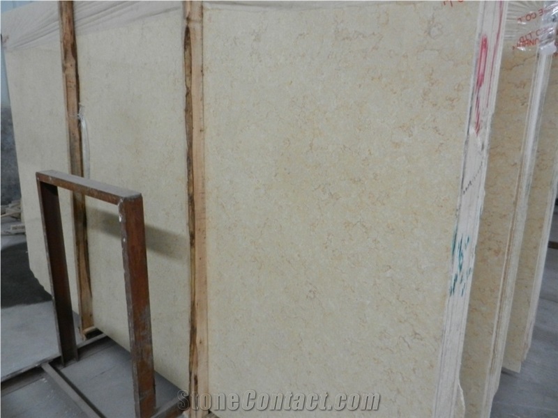 Sunny Beige Marble Slabs Floor Tiles