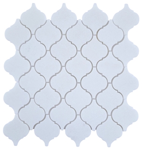 Thassos Hexagon Marble Kitchen Backsplash Mosaic