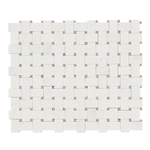 Thassos Hexagon Marble Kitchen Backsplash Mosaic