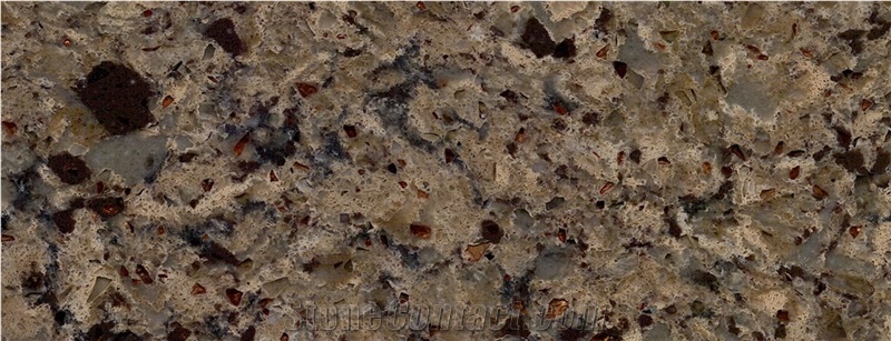 Crushed Stone Flower Vemy Quartz Stone