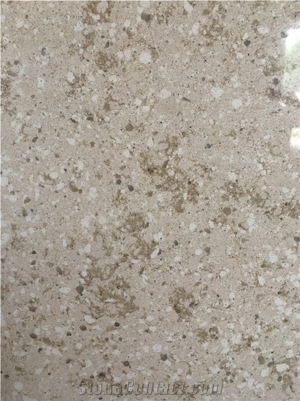 Gold Waves Vemy Quartz Stone