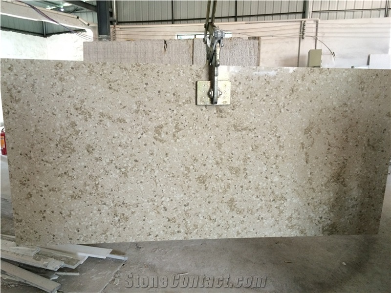 Gold Waves Vemy Quartz Stone