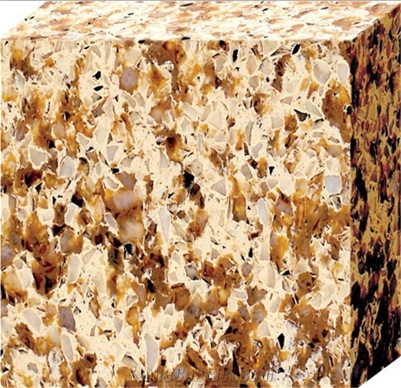 Two-Color Duples Series Vemy Quartz Stone