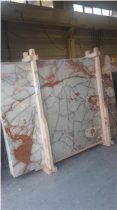 Lucra Green Onyx Tiles and Slabs