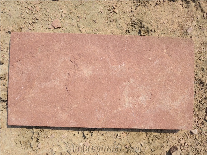 Exterior Wall Mushroomed Wall Stone Sorghum Red