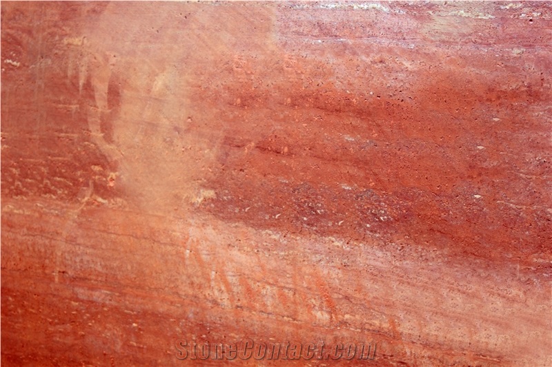 Turkish Travertine Blocks, Turkey Red Travertine