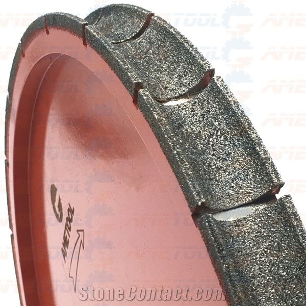 Electroplated V Shape Profile Wheel