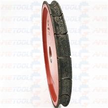 Electroplated V Shape Profile Wheel