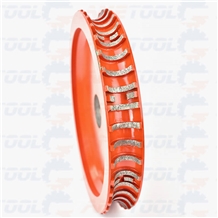 V Shape Segmented Profile Wheel