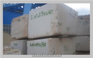 Limestone Quarry Blocks, Iran Beige Limestone