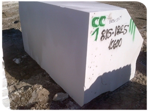 Bianco Sivec White A2,Sivec White A1 Marble Block