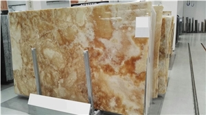 Macedonia Honey Onyx, Macedonia Onice Miele Slabs