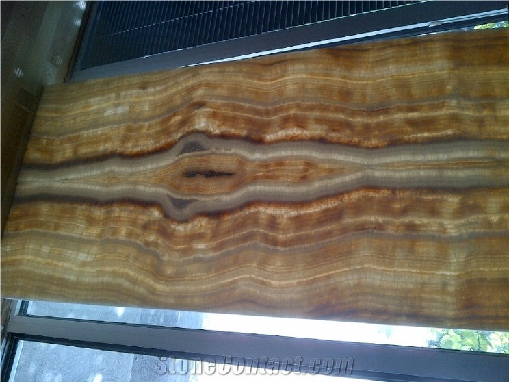 Macedonia Honey Onyx, Macedonia Onice Miele Slabs