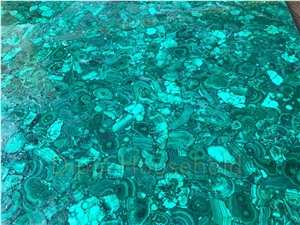 Blue Agate Malachite Natural Semiprecious Stone