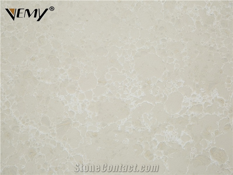 Vemy 160915 Solid Surface Sheet Quartz Stone Slabs