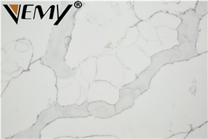 Vm-17121calacatta Quartz Stone Slabs