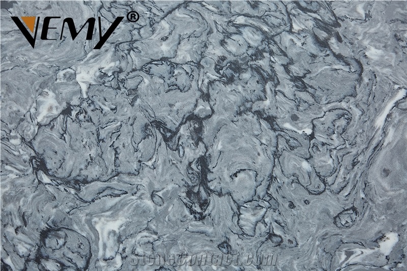 Vw-0607 Solid Surface Slabs,Quartz Slabs