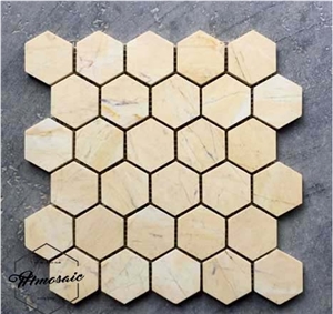 Yellow Hexagon Natural Stone Vietnam