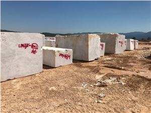 Aegean Semi White Marble Block Aegean Semi White Marble Block