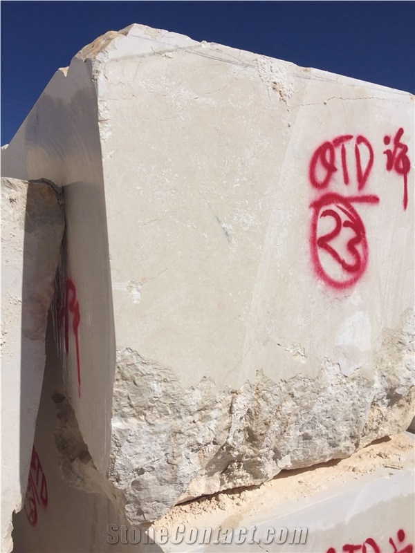 Turkey Beige Marble Blocks
