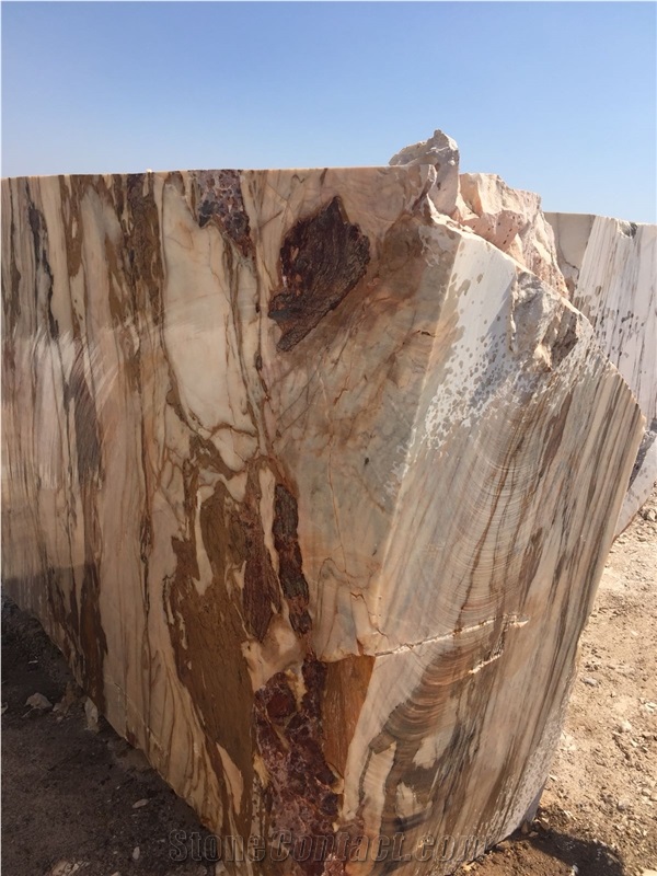 Turkey Calacatta Viola Marble Blocks
