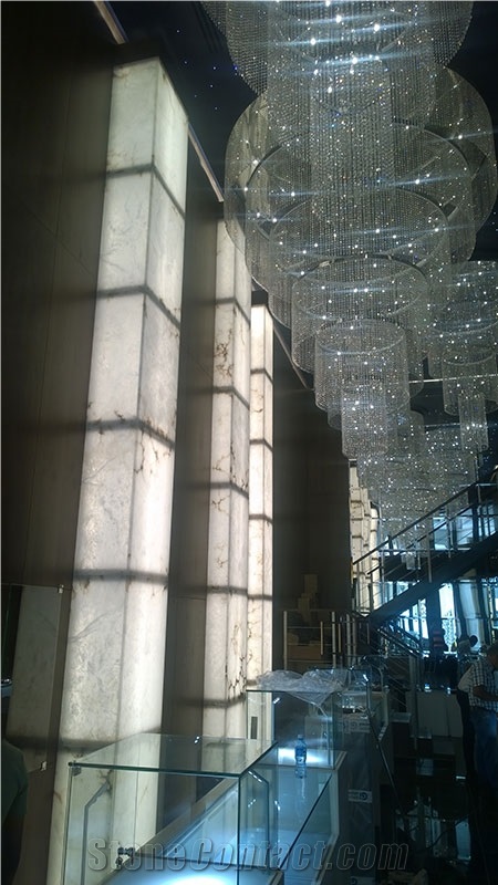 Alabaster Translucent Stone for Luxury Spaces