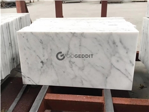 Carrara Bianco Marble Floor Tile Honed 12x24