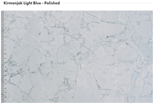 Kirmenjak Blue Limestone Tiles, Polished