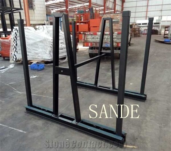 Granite Marble Quartz Stone Slab Steel a Frame