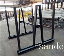 Granite Marble Quartz Stone Slab Steel a Frame