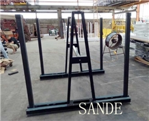 Granite Marble Quartz Stone Slab Steel a Frame