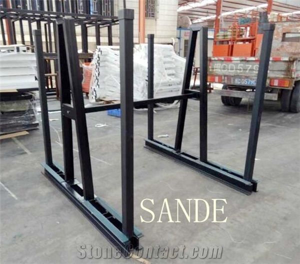 Granite Marble Quartz Stone Slab Steel a Frame