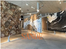 Showroom Stone Slab Display Rack
