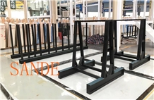 Steel a Frame for Storage Slabs in Showroom