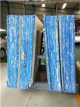 Steel a Frame for Storage Slabs in Showroom