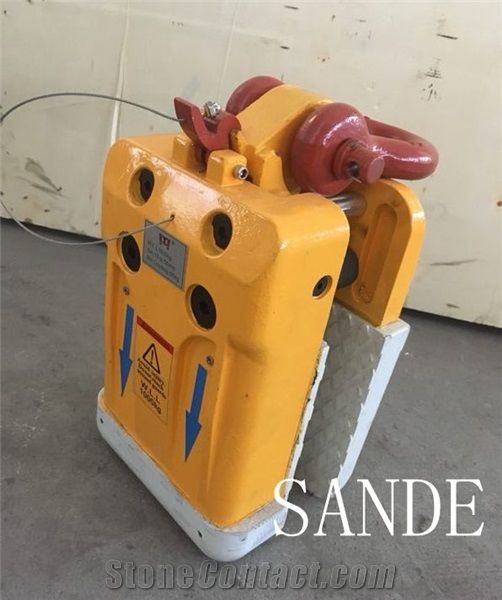 Stone Lifter Slab Lifting Hoists with White Rubber
