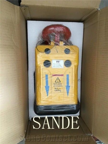 Stone Lifter Slab Lifting Hoists with White Rubber