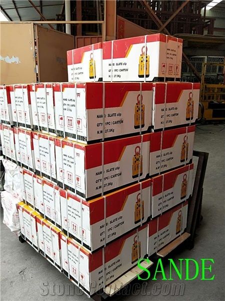 Stone Lifter Slab Lifting Hoists with White Rubber