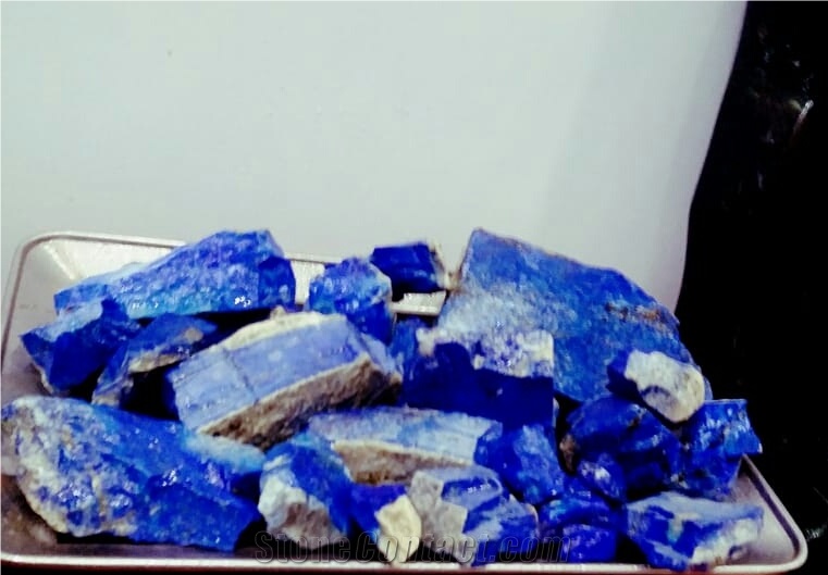 Lapis Luzuli Precious Stone Boulders
